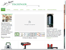 Tablet Screenshot of fischinger-messen.de